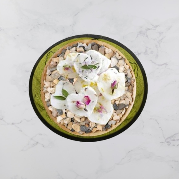 Vintage, FTD Green Glass, Vase, Planter,  Khaki, Olive Green - Picture 7 of 7